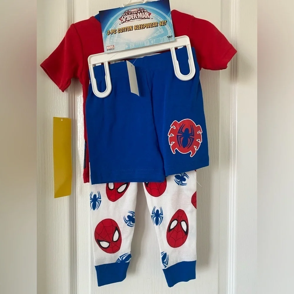 Marvel boys Spider-Man pajama set size-2T